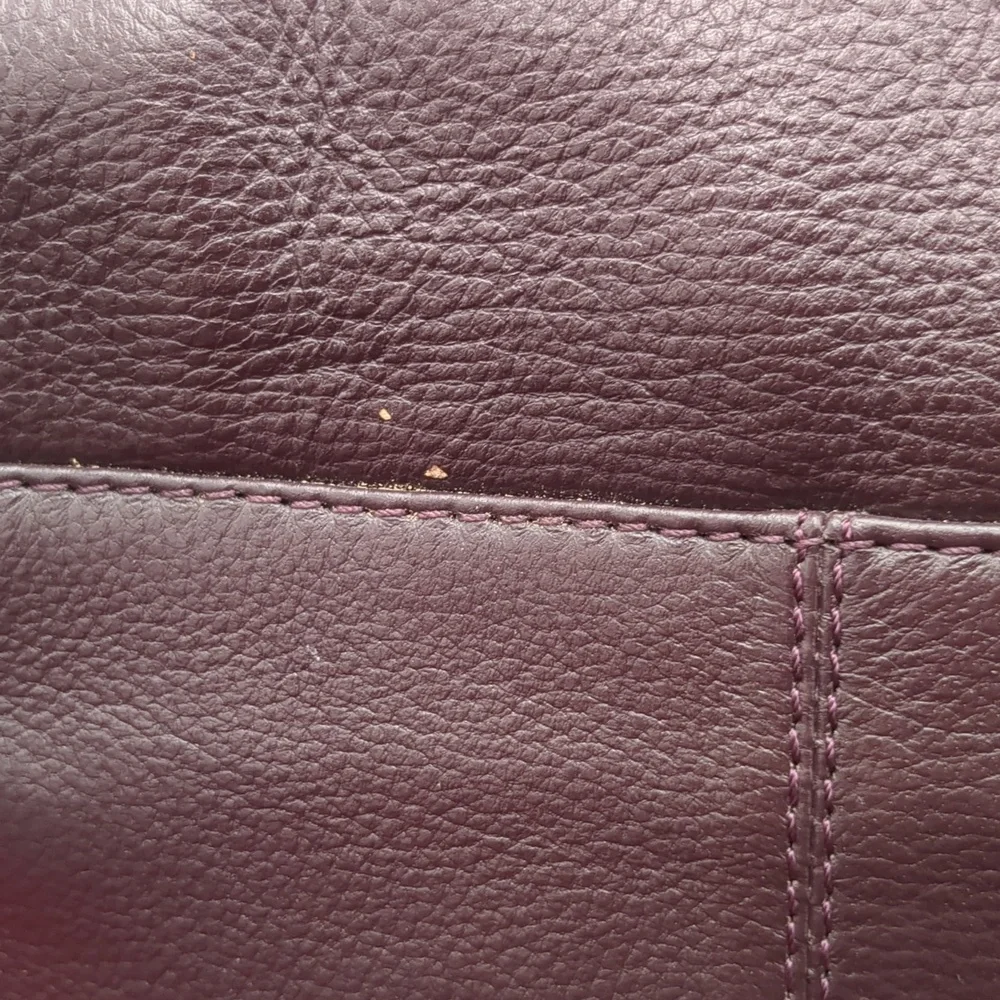 Mercer and Madison burgundy bag